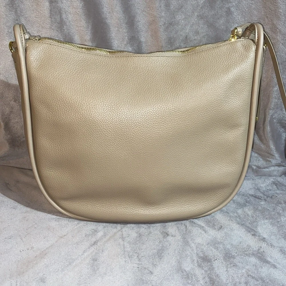 Aallyn Ingrid Marley hobo Biscotti Beige Leather Shoulder Bag